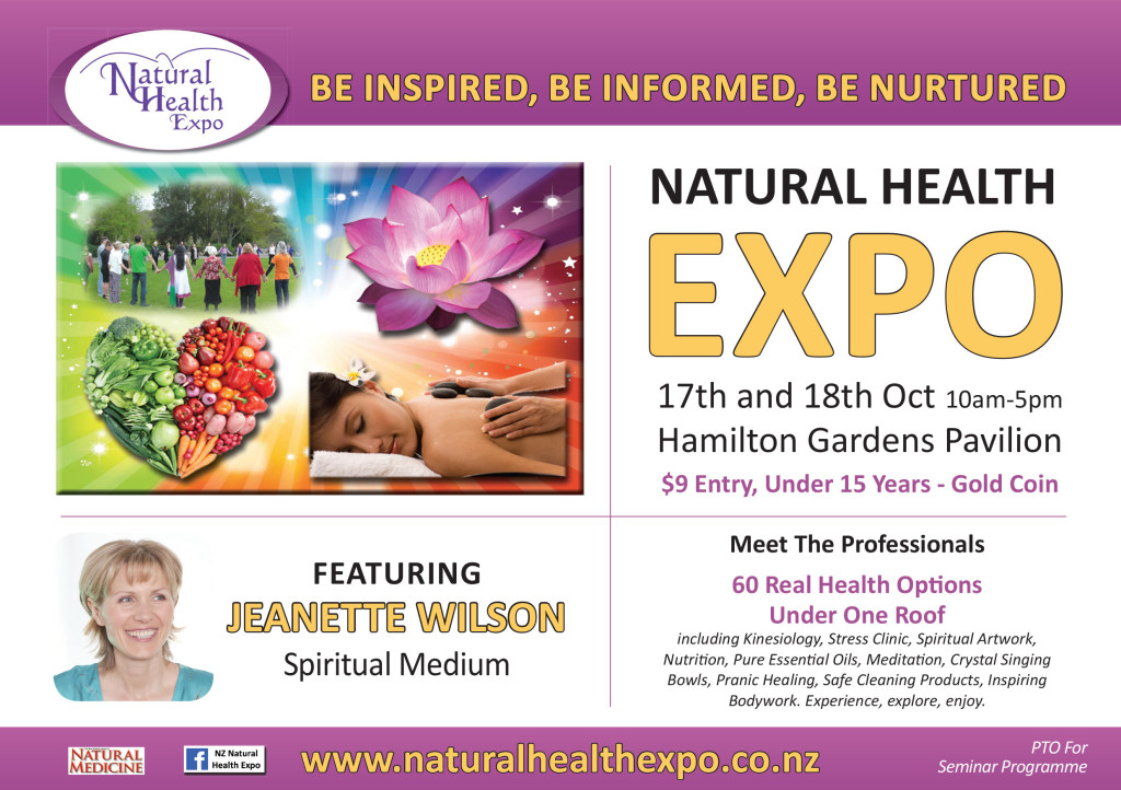 Natural Health Expo in Hamilton October 1718 Natural Medicine