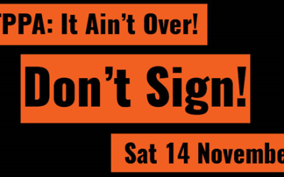 National Day of Action Against the TPPA November 14